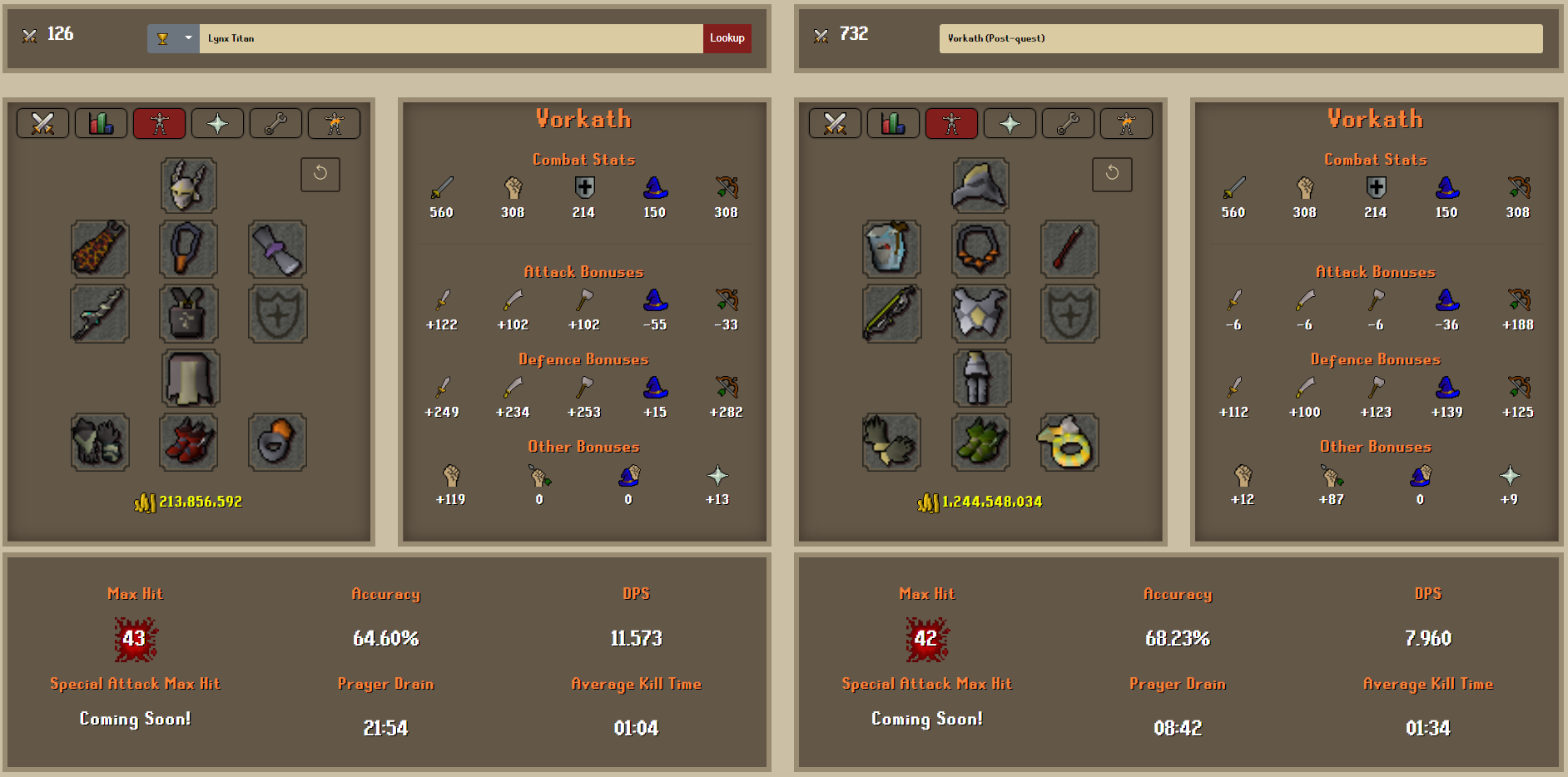 OSRS Genie DPS Calculator